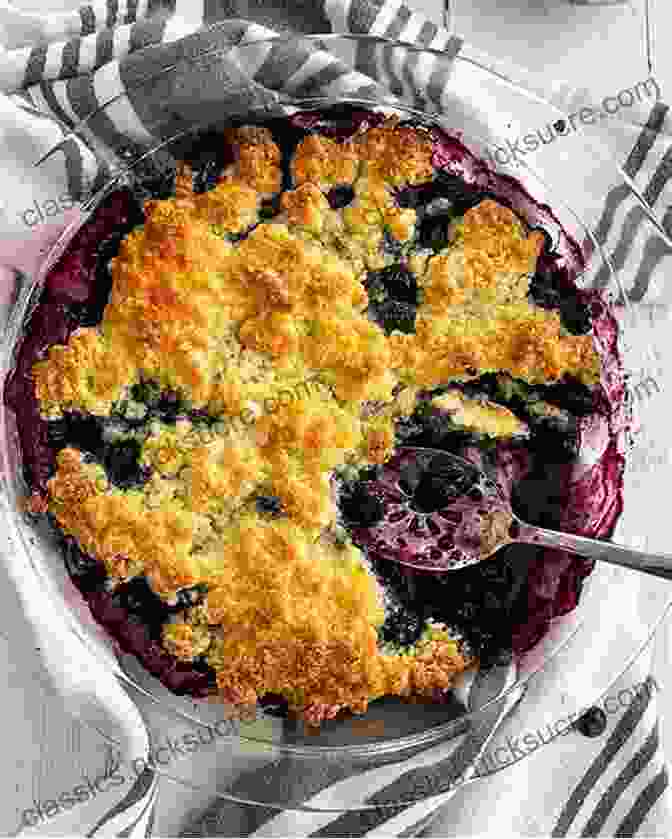 A Bowl Of Blueberry Cobbler Soul Food: 31 Easy Recipes For Home Cooks ((Easy) Soul Food Recipes 1)