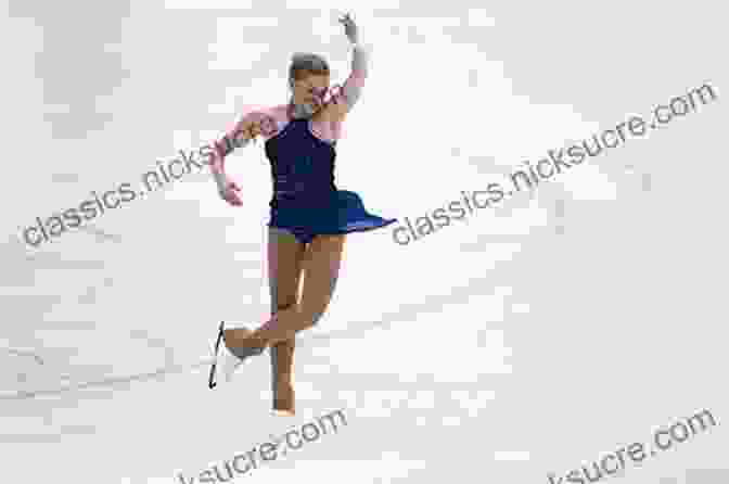 A Figure Skater Performing A Jump During A Competition Breaking The Ice: Breaking Down The Science Of Figure Skating Jumps For Effective Training And Injury Prevention
