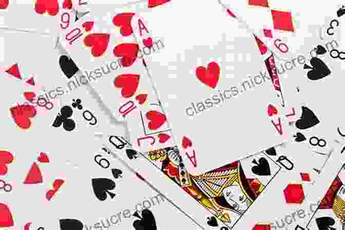A Hand Of Rummy Cards, Showing Various Melds, Including Sets And Runs Shuffle And Deal: 50 Classic Card Games For Any Number Of Players