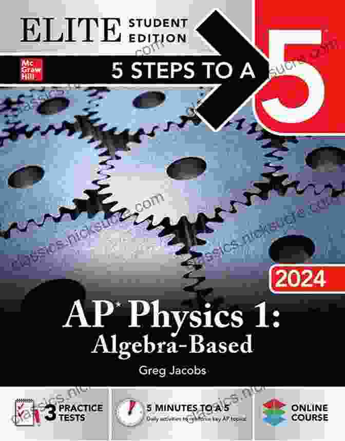 AP Physics Algebra Based 2024 Elite Student Edition Cover 5 Steps To A 5: AP Physics 1 Algebra Based 2024 Elite Student Edition