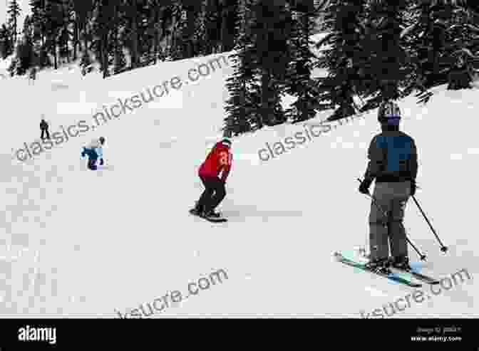 Backcountry Skiers And Snowboarders Making Their Way Through The Metolius Basin. Backcountry Ski Snowboard Routes Oregon