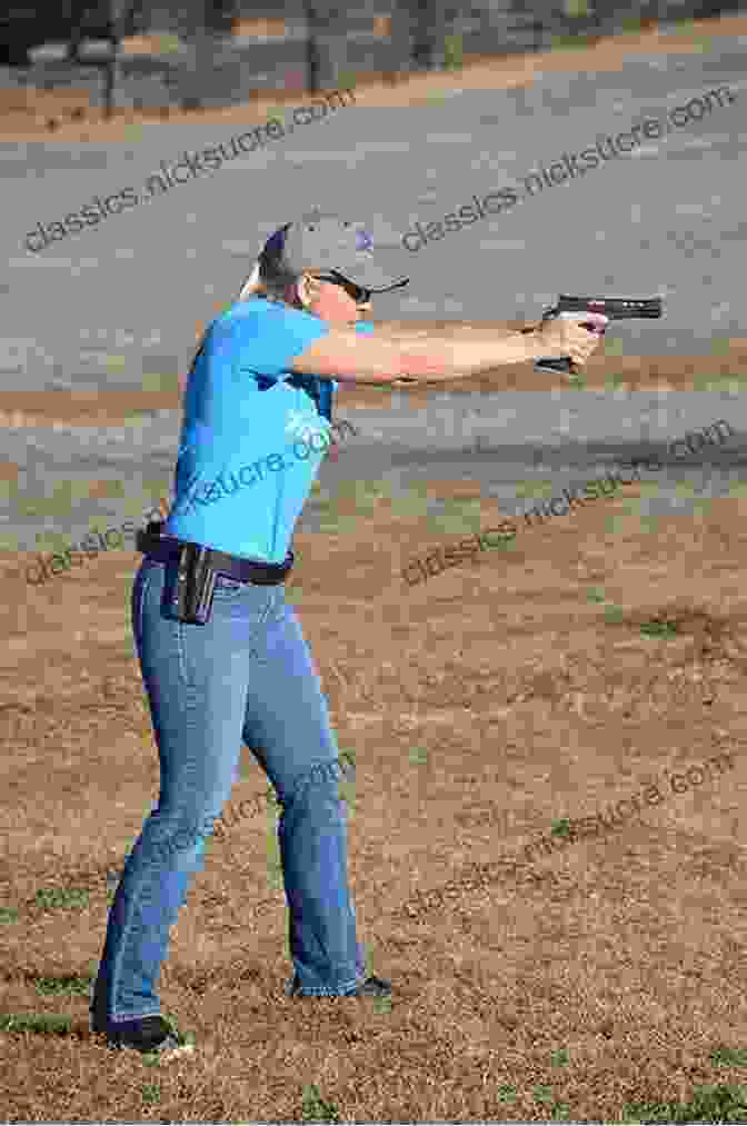 Image Of A Shooter With A Proper Two Handed Grip And Balanced Stance Skills And Drills: For The Practical Pistol Shooter