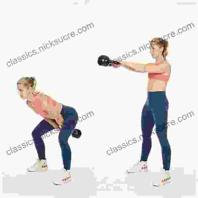 Kettlebell Side Swing Exercise, Core And Hip Workout, Sculpting And Weight Loss Get In Shape With Kettlebell Training: The 30 Best Kettlebell Workout Exercises And Top Sculpting Moves To Lose Weight At Home (Get In Shape Workout Routines And Exercises 3)