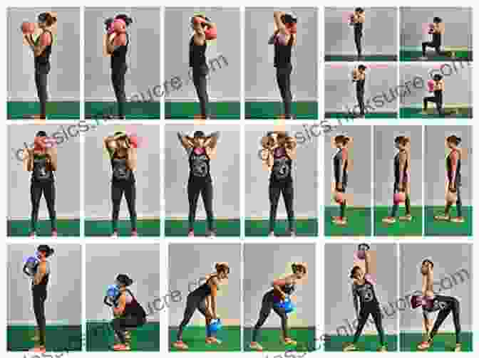 Kettlebell Swing Exercise Demonstration, Full Body Workout, Sculpting And Weight Loss Get In Shape With Kettlebell Training: The 30 Best Kettlebell Workout Exercises And Top Sculpting Moves To Lose Weight At Home (Get In Shape Workout Routines And Exercises 3)