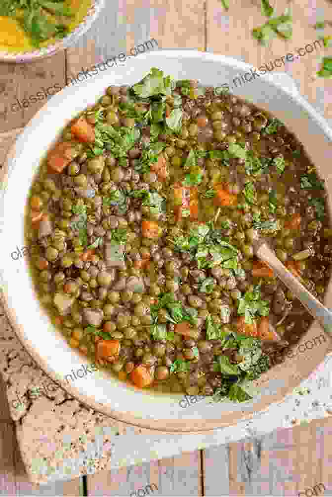 Lentil Soup In A Bowl The Pregnancy Cookbook: 25 Quick Easy Recipes Packed With The Nutrients Needed During Pregnancy
