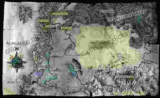 Map Of Alagaësia, The Fictional World In Which The Inheritance Cycle Is Set Eldest: II (The Inheritance Cycle 2)