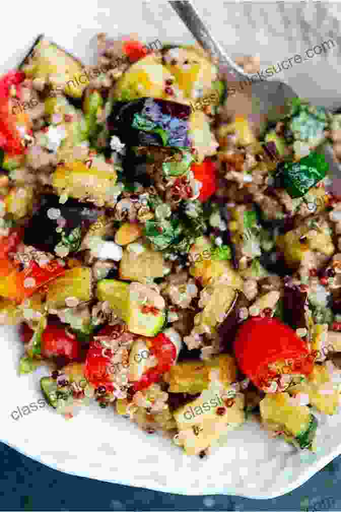 Quinoa Salad With Roasted Vegetables The Pregnancy Cookbook: 25 Quick Easy Recipes Packed With The Nutrients Needed During Pregnancy