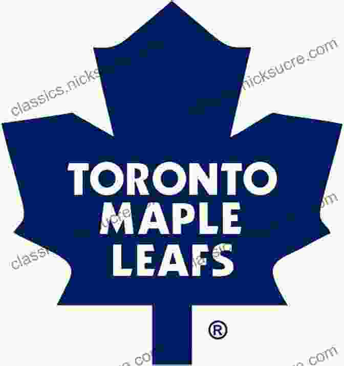 The Toronto Maple Leafs Logo Features A Stylized Maple Leaf With A Blue And White Color Scheme. Fabric Of The Game: The Stories Behind The NHL S Names Logos And Uniforms