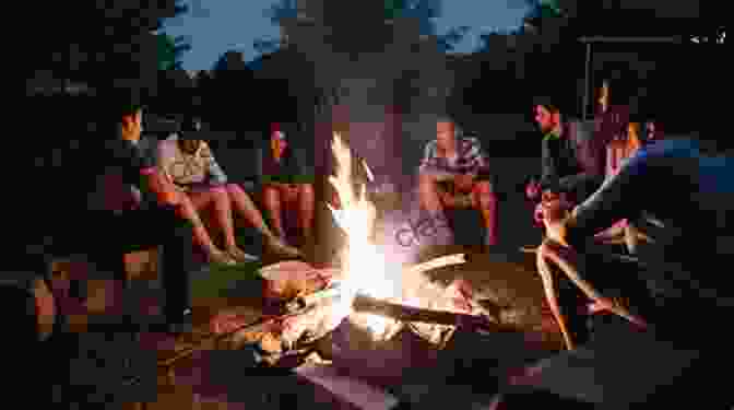 Vintage Departures Tour Group Enjoying A Moment Of Camaraderie Around A Campfire. The Good Rain: Across Time Terrain In The Pacific Northwest (Vintage Departures)