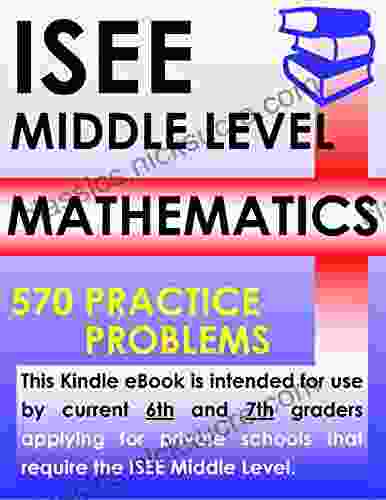 ISEE Middle Level Mathematics 570 Practice Problems